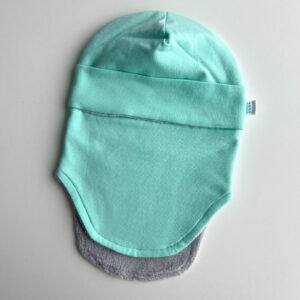 soe tuukrimüts beebile puuvillafliisiga mint