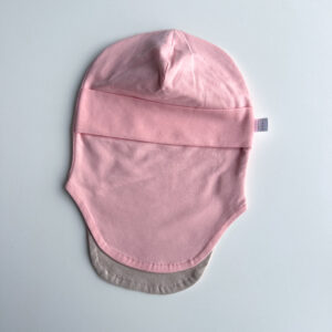 tuukrimüts beebile puuvillane virsikuroosa