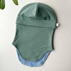 tuukrimüts puuvillafliisiga vanaroheline