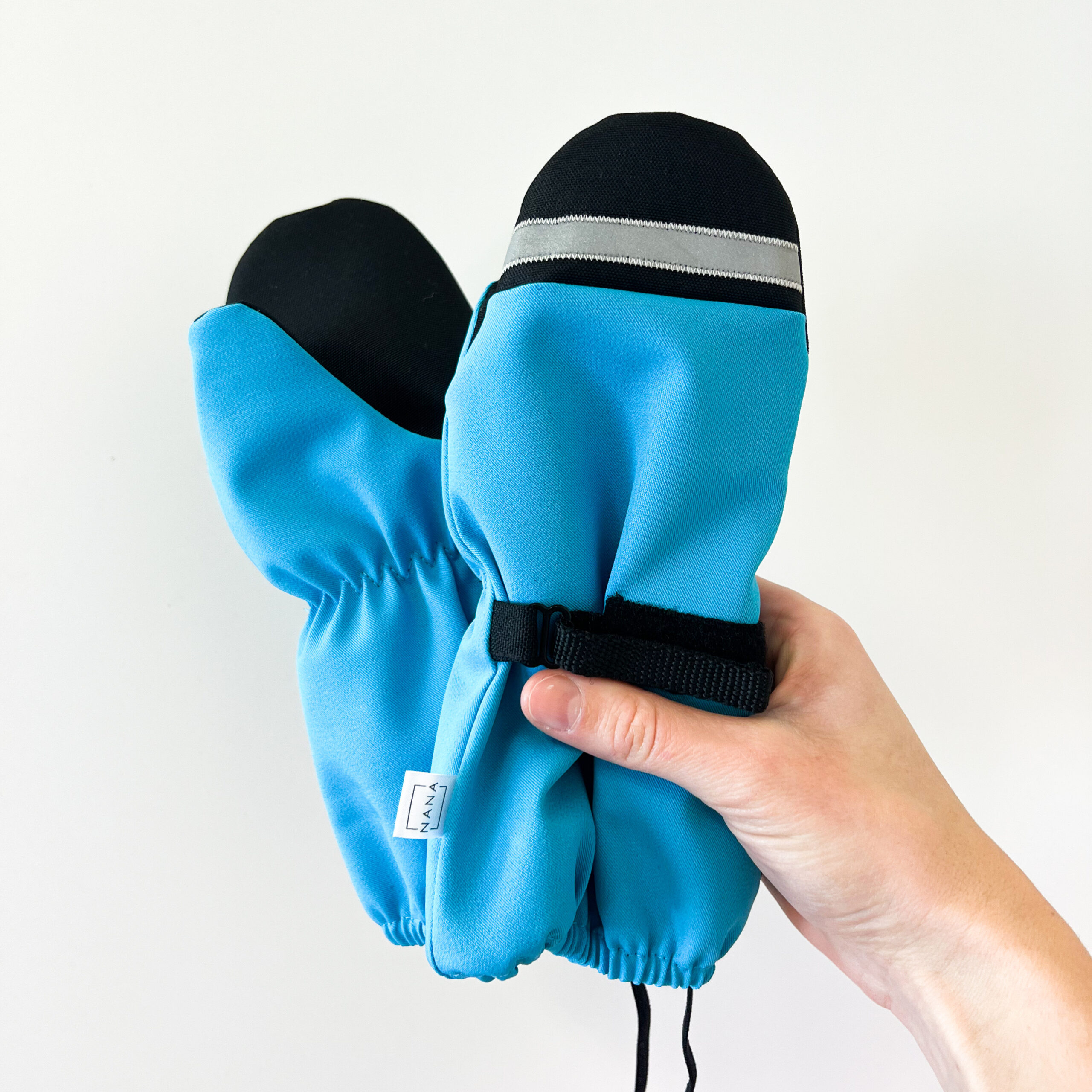 talvekindad meriino-ja lambavillaga türkiissinine