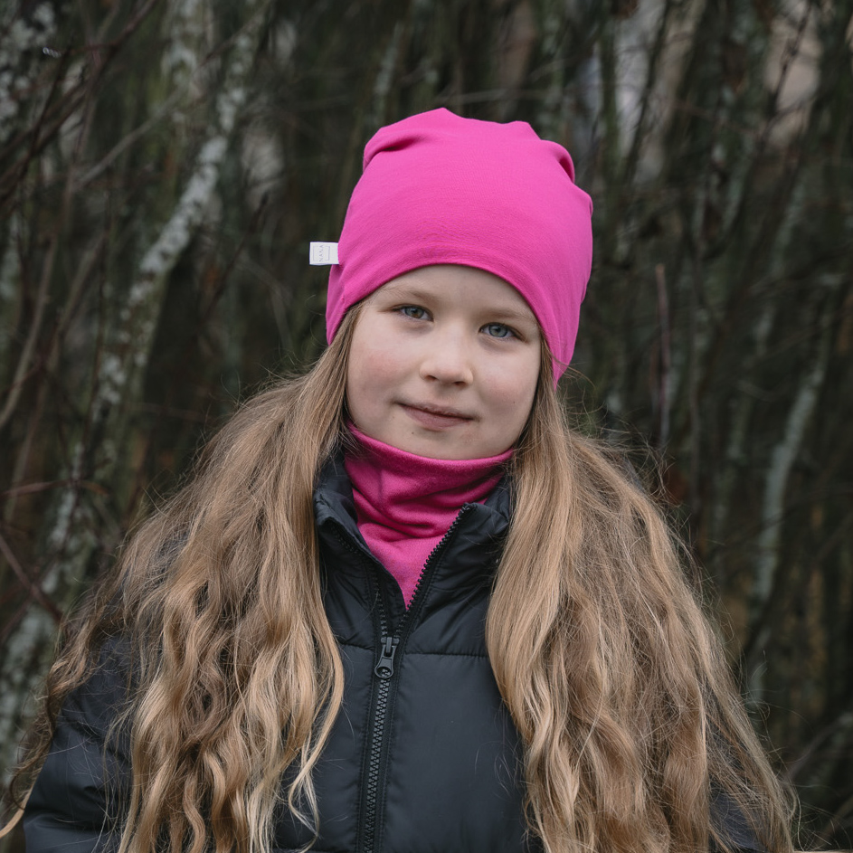 meriinoga müts vaarikaroosa