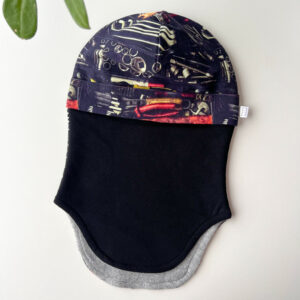 tuukrimüts puuvillafliisiga tööriistad