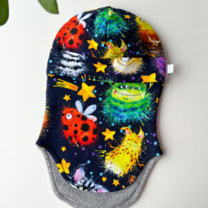 tuukrimüts puuvillafliisiga koletistega