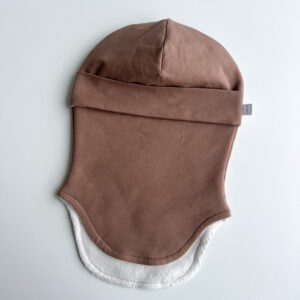 tuukrimüts puuvillafliisiga helepruun