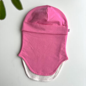 tuukrimüts puuvillafliisiga roosa