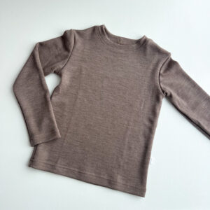 NANA meriinovillane pluus lastele pruunikas