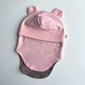 tuukrimüts meriinoga beebile virsikuroosa