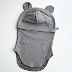 tuukrimüts meriinoga hall kõrvadega