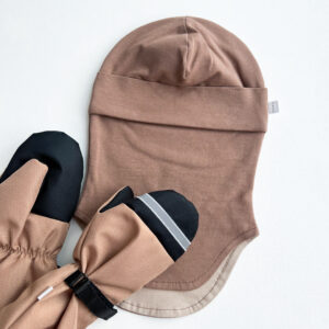 tuukrimüts topeltpuuvillane helepruun