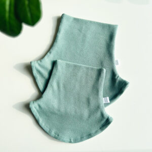 puuvillane kaelus vanaroheline