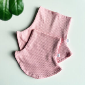 puuvillane kaelus heleroosa